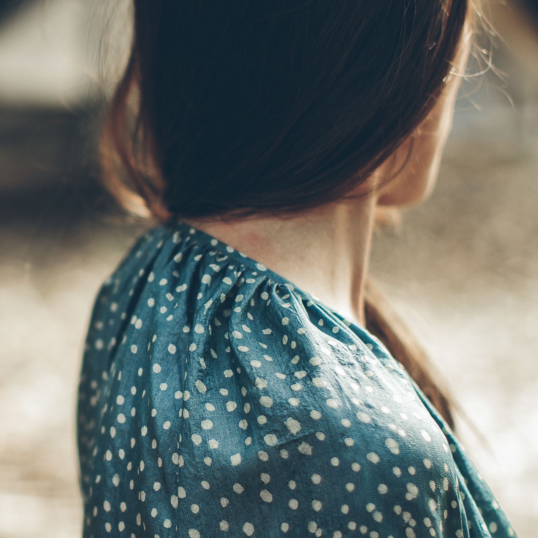 The Orinda Blouse in Dotted Silk Batik - Image 4