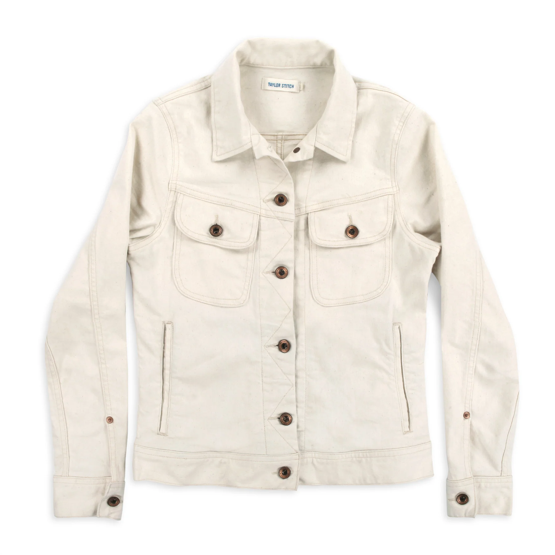 The Pacific Jacket in Natural Denim