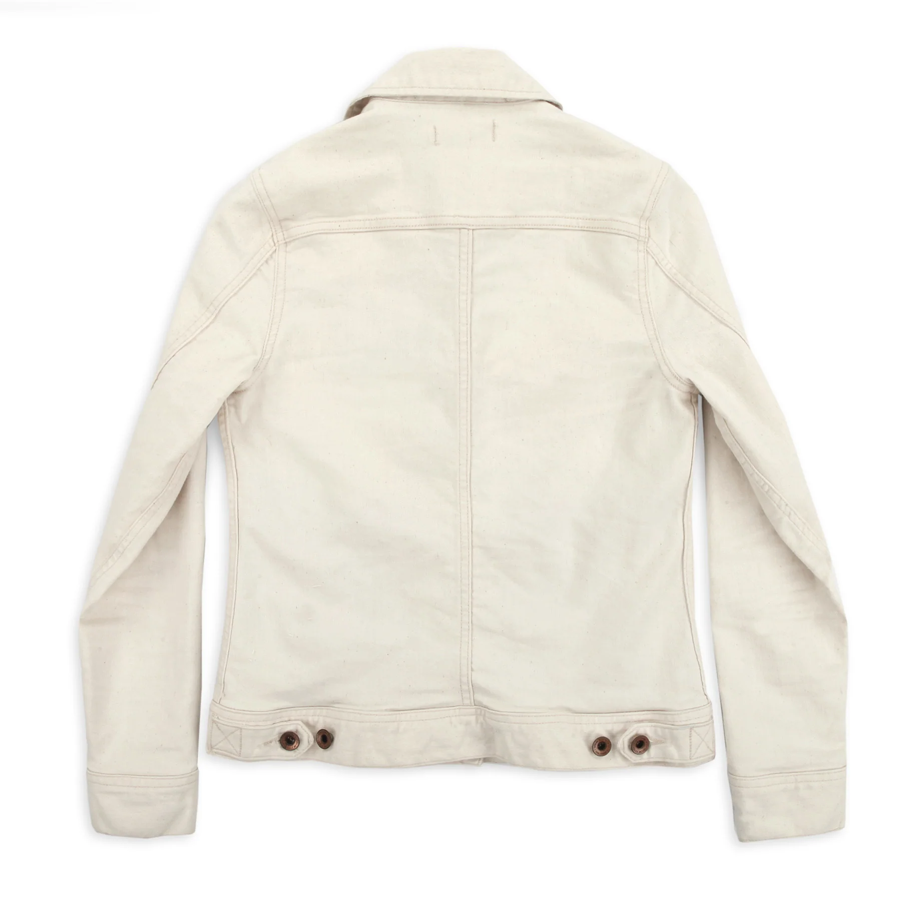 The Pacific Jacket in Natural Denim - Image 6