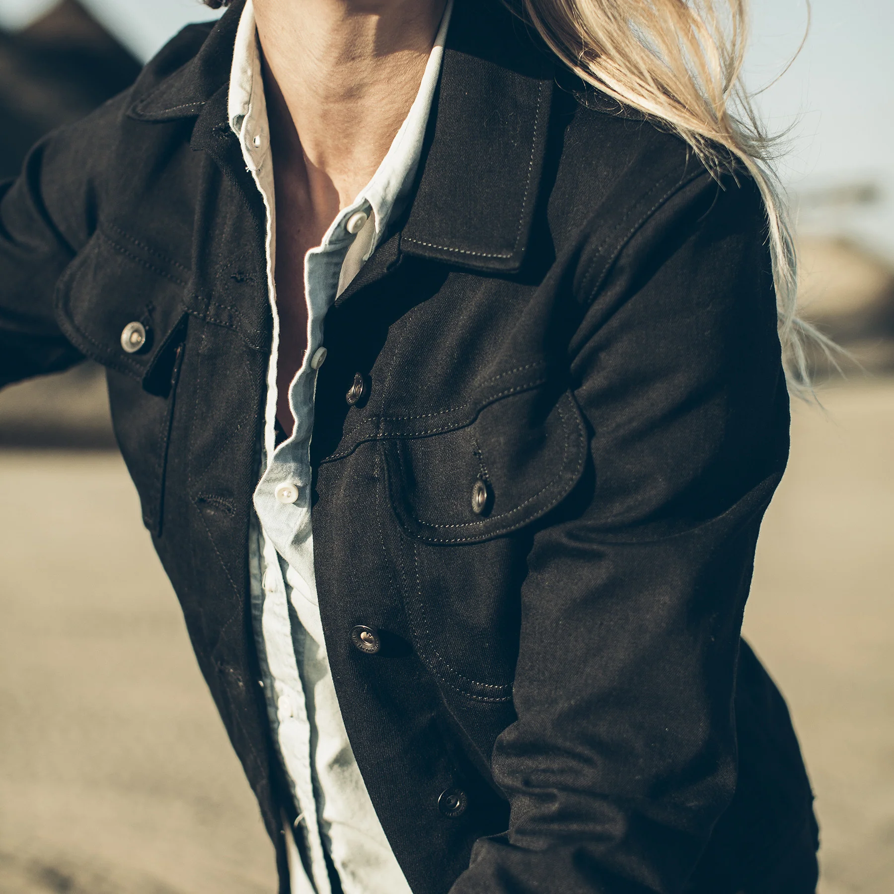 The Pacific Jacket in Noir - Image 7