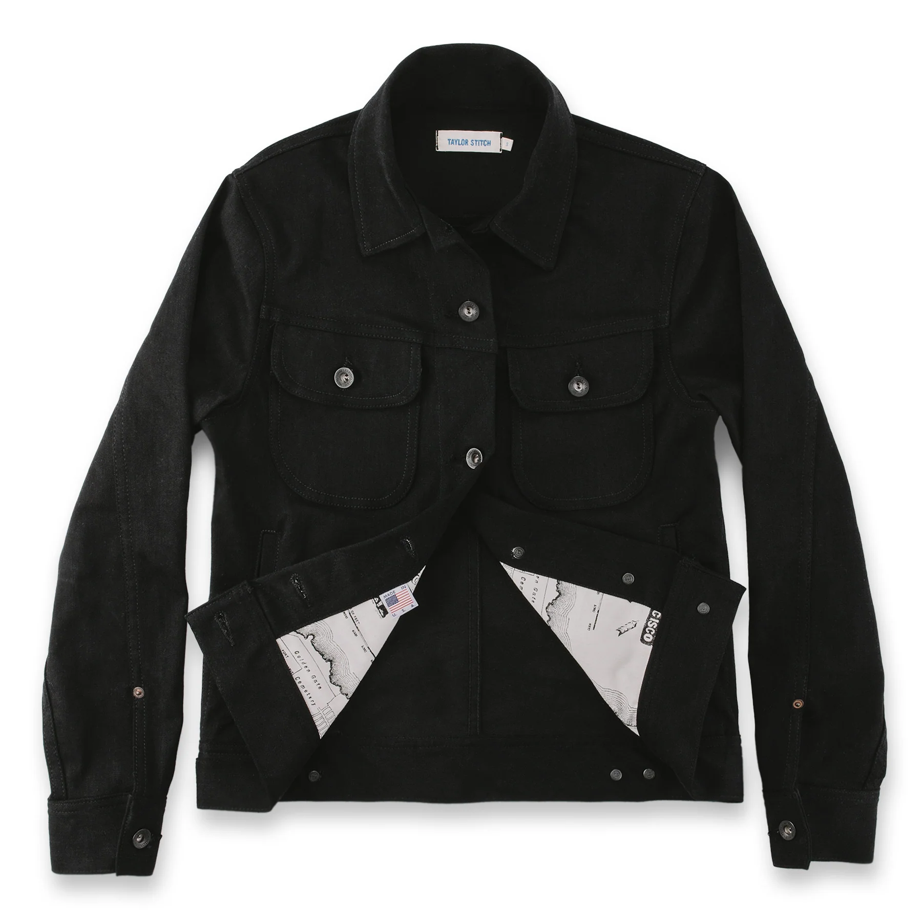 The Pacific Jacket in Noir - Image 9