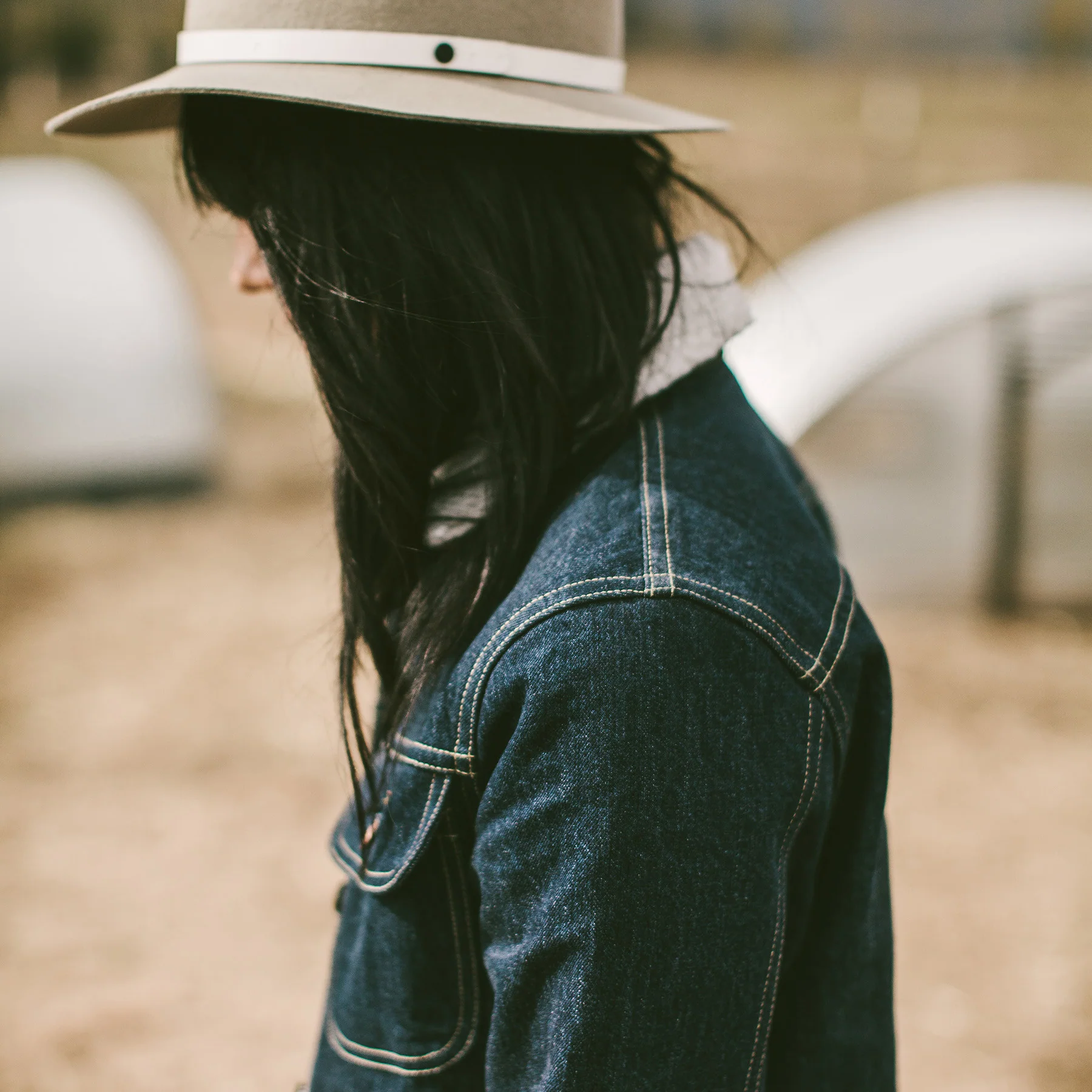 The Pacific Jacket in Sea Washed Selvage Denim - Image 6