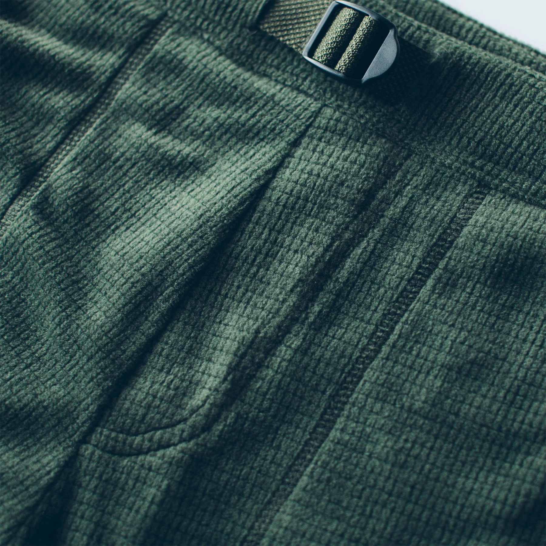 The Pack Pant in Olive Polartec Fleece - Image 6
