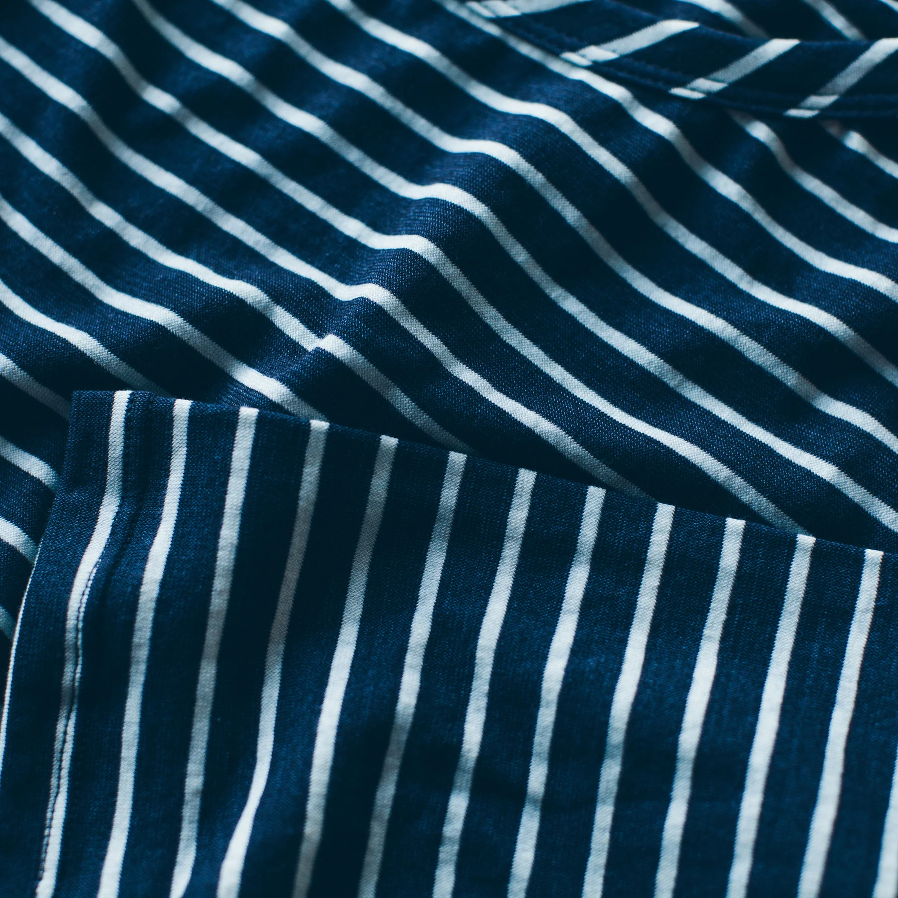 The Paige in Indigo & White Stripe - Image 6