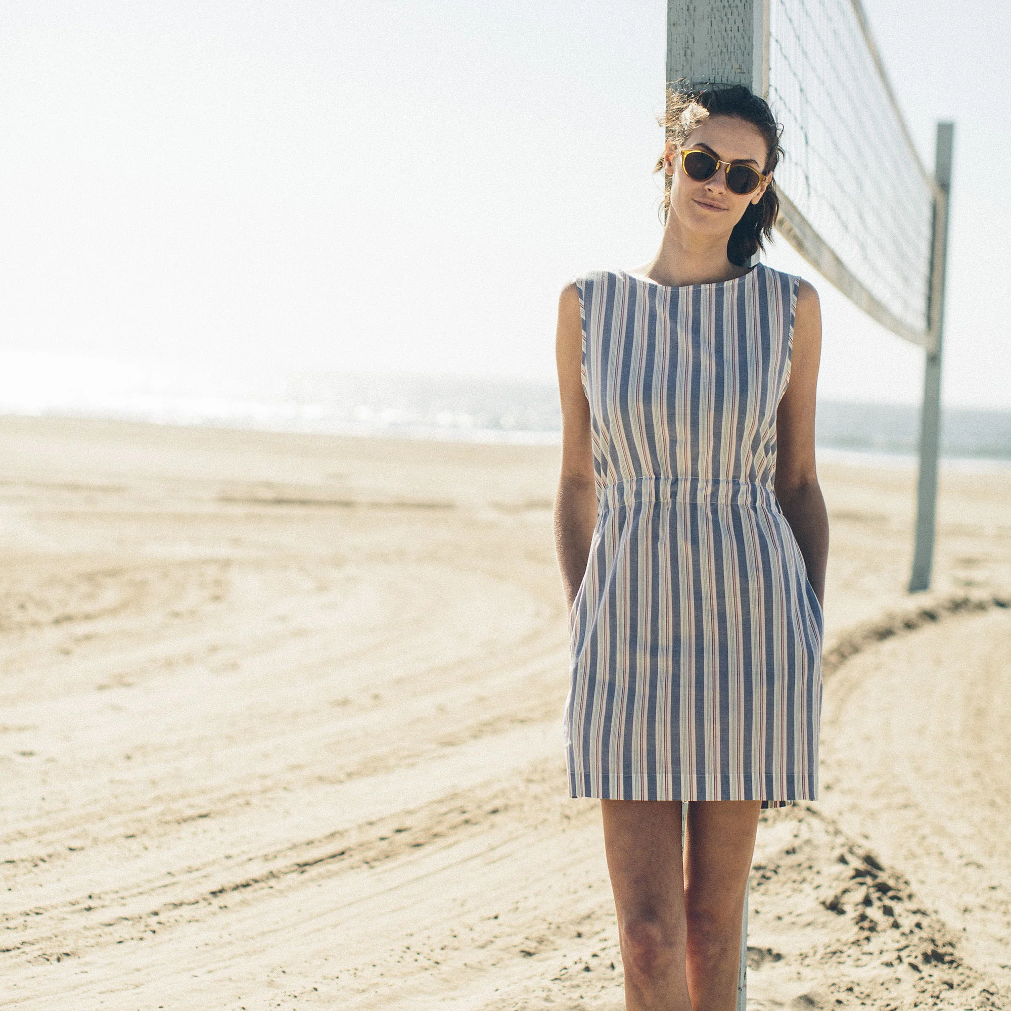 The Palisades Dress in Surf Stripe - Image 2