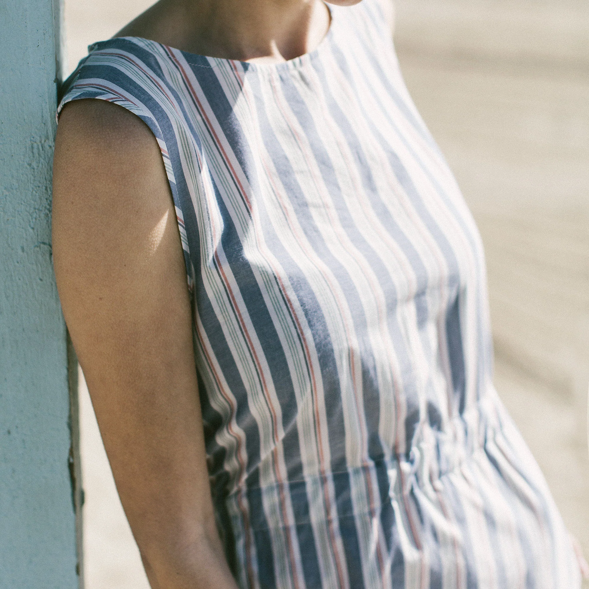 The Palisades Dress in Surf Stripe - Image 3