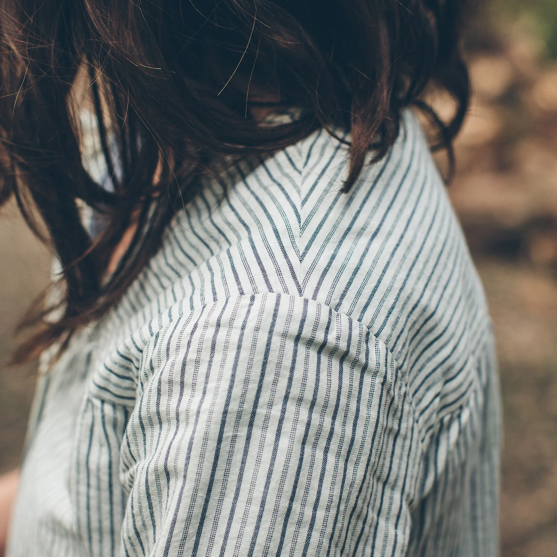 The Parker in Indigo Stripe - Image 4