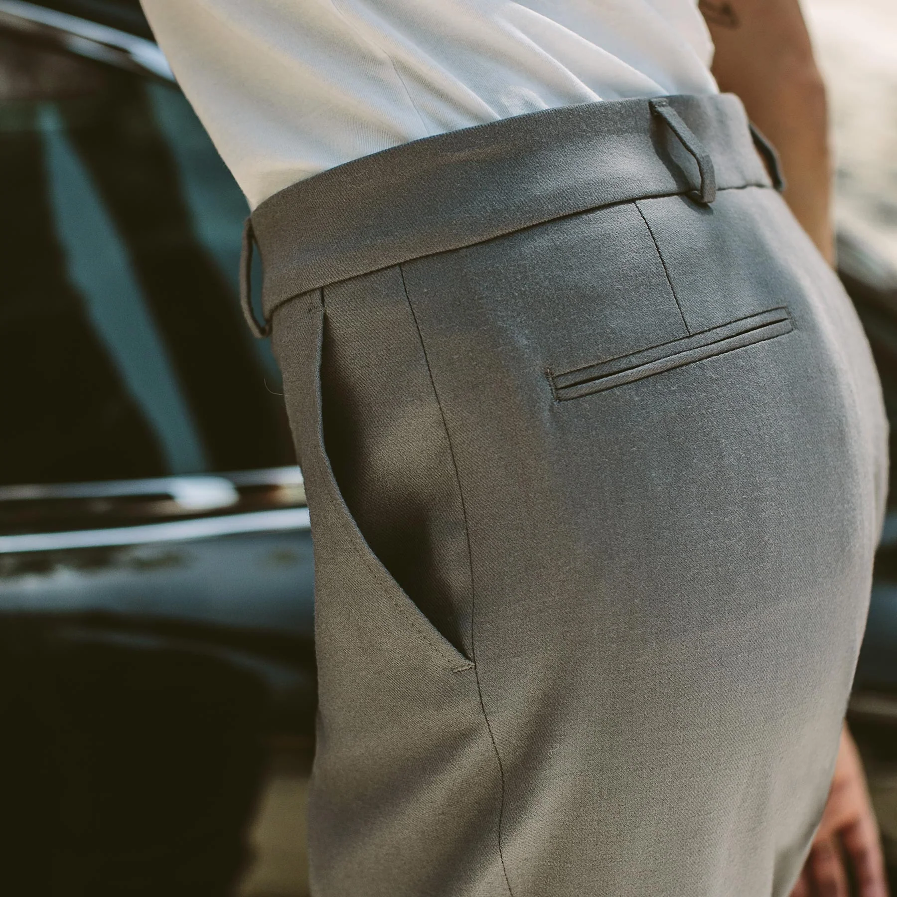 The Parsons Pant in Stone - Image 4