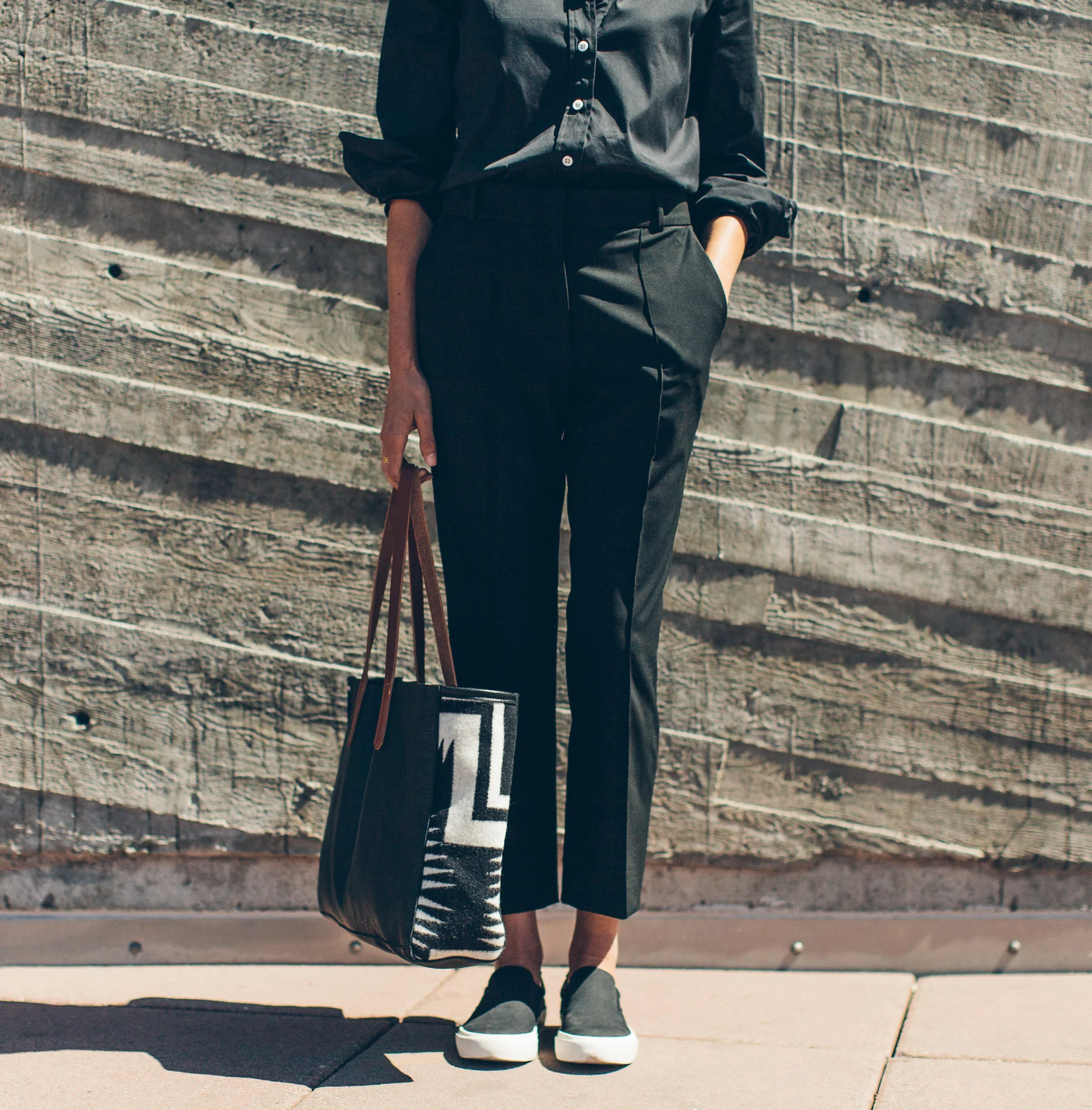 The Parsons Pant in Noir - Image 5