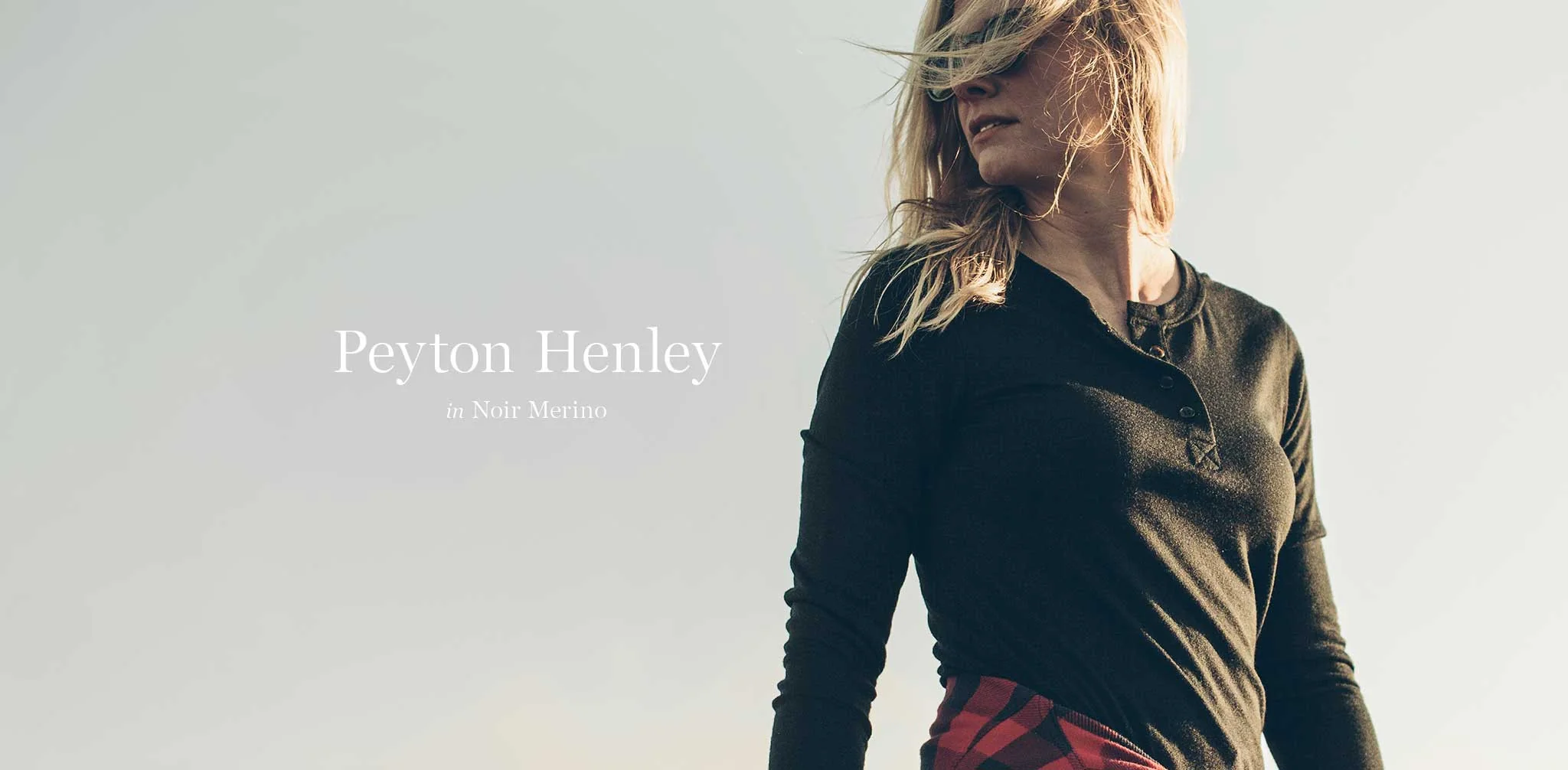 The Peyton Henley in Noir Merino - Image 8