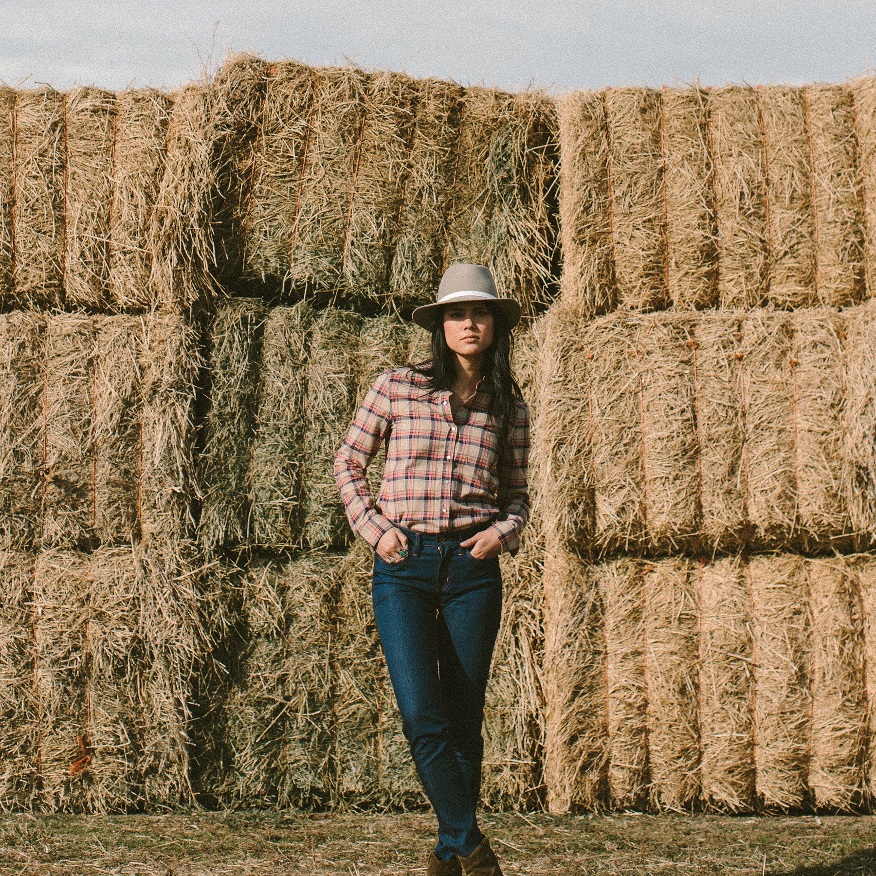 The Piper Shirt in Tan Plaid - Image 4