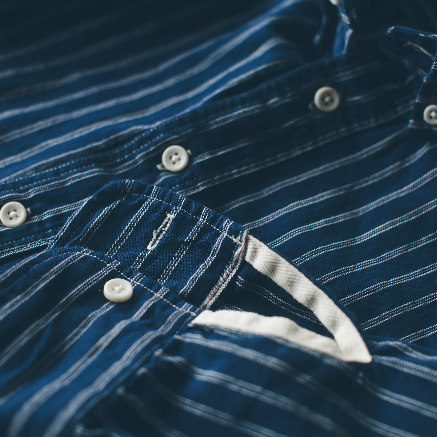 The Popover in Indigo Stripe - Image 2