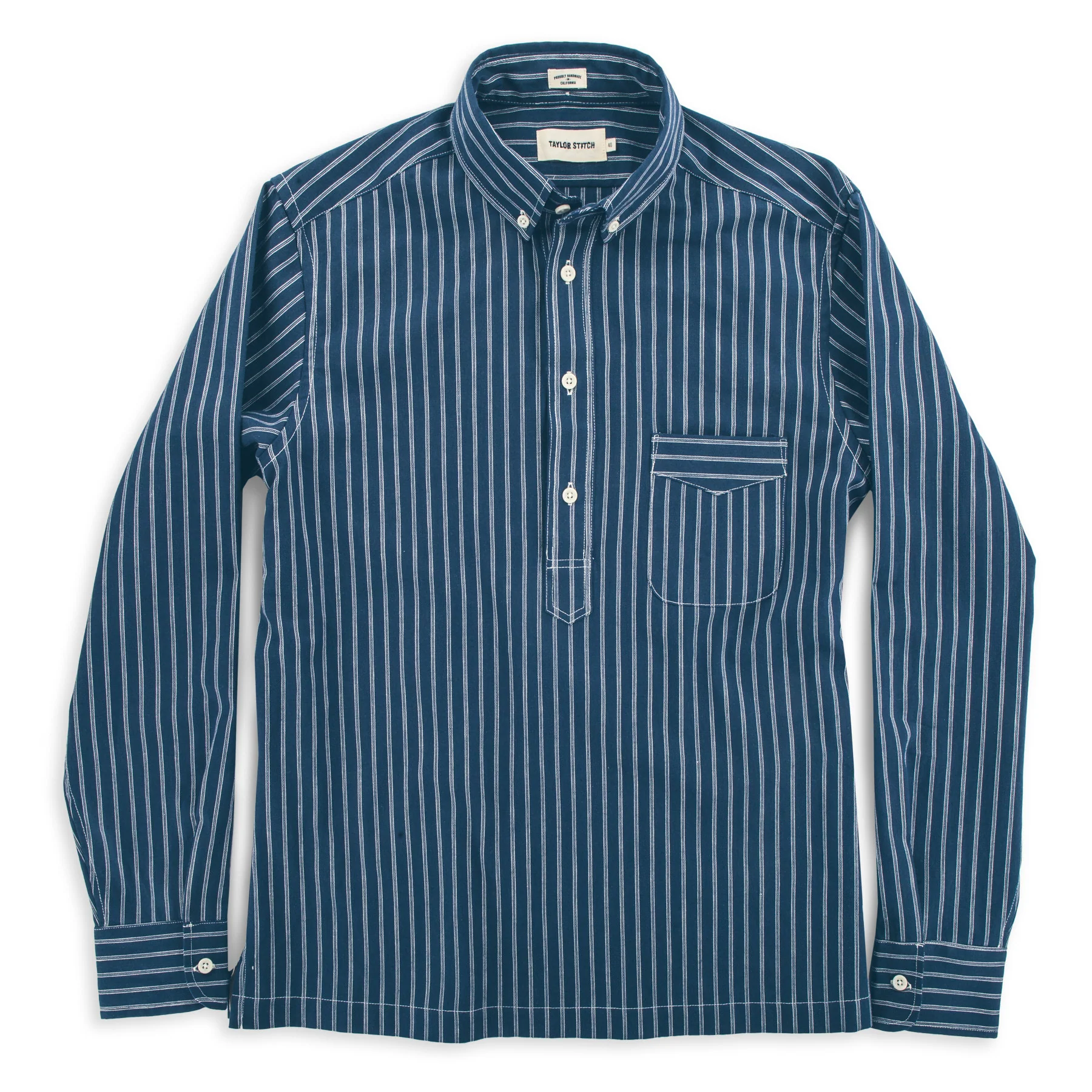 The Popover in Indigo Stripe - Image 3