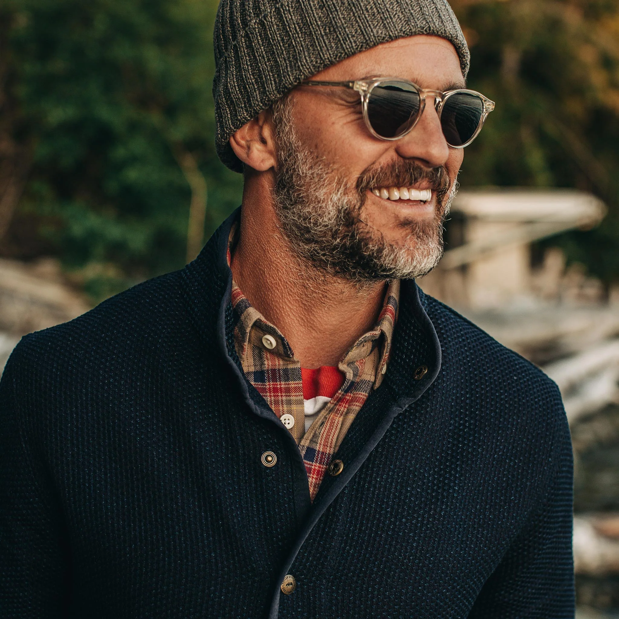 The Port Jacket in Indigo Sashiko - Image 3