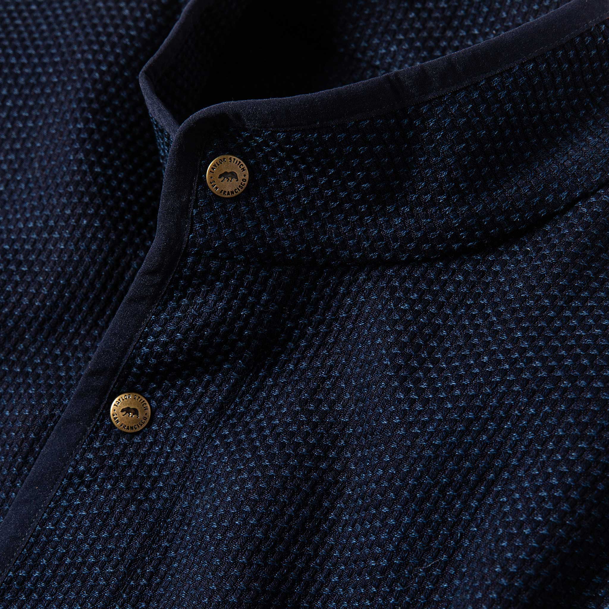 The Port Jacket in Indigo Sashiko - Image 7