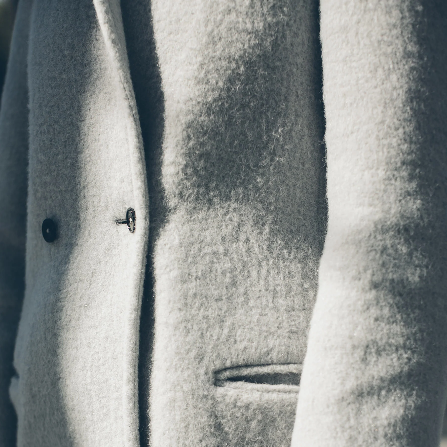 The Porter Coat in Italian Alpaca Wool - Image 3