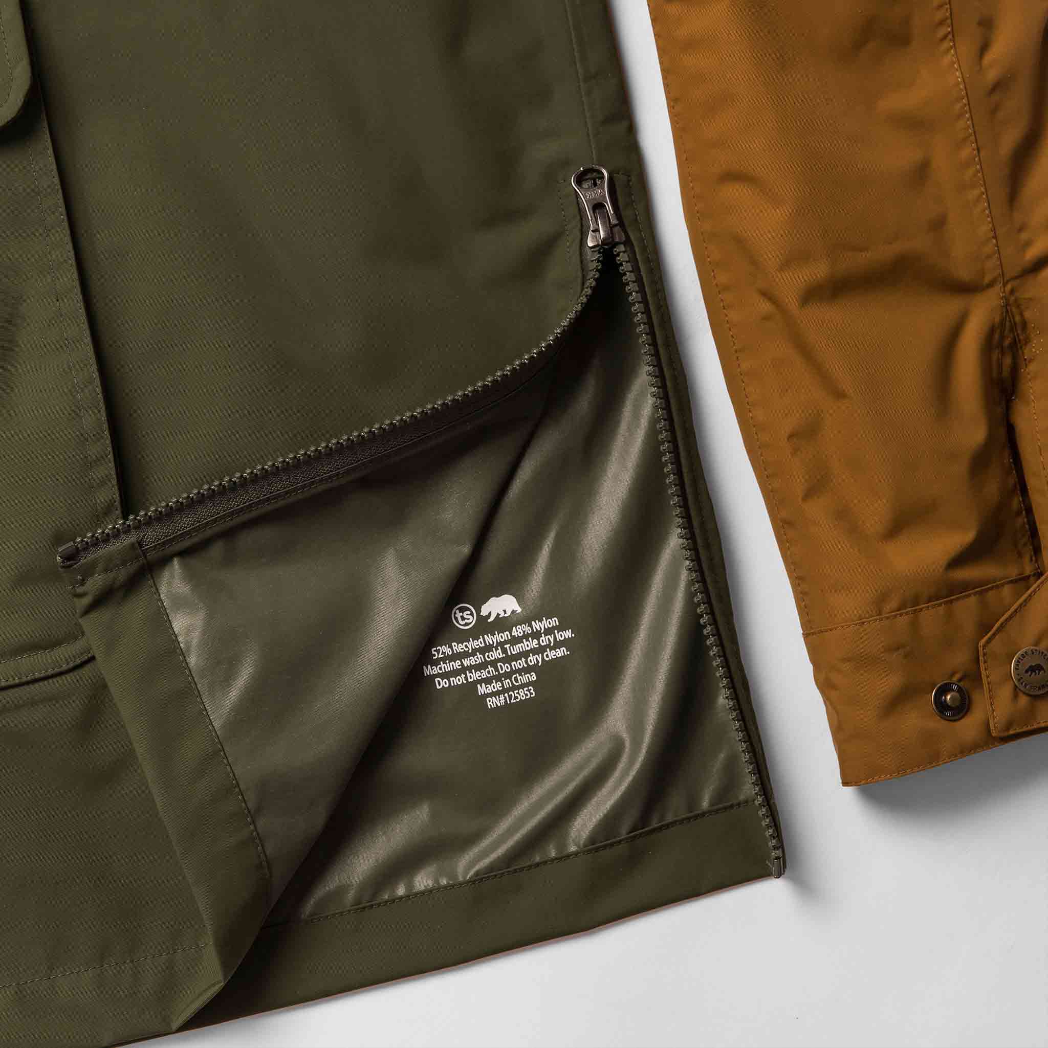 The Powder Jacket in British Khaki & Olive - Image 11