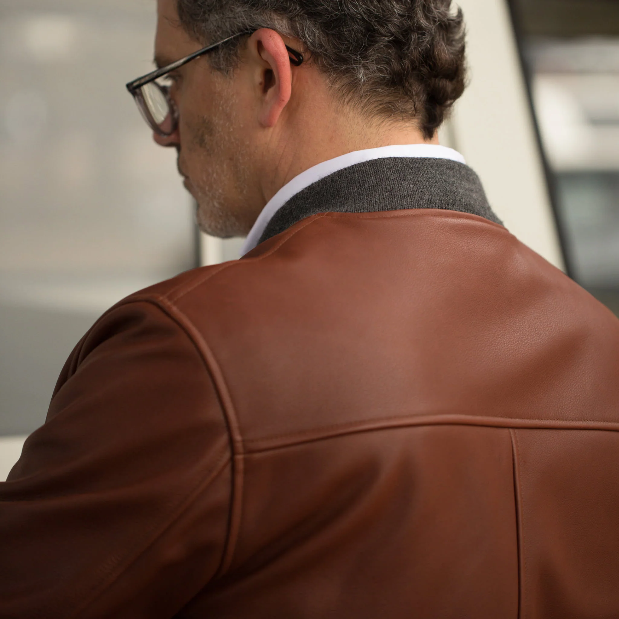 The Presidio Jacket in Cognac - Image 3