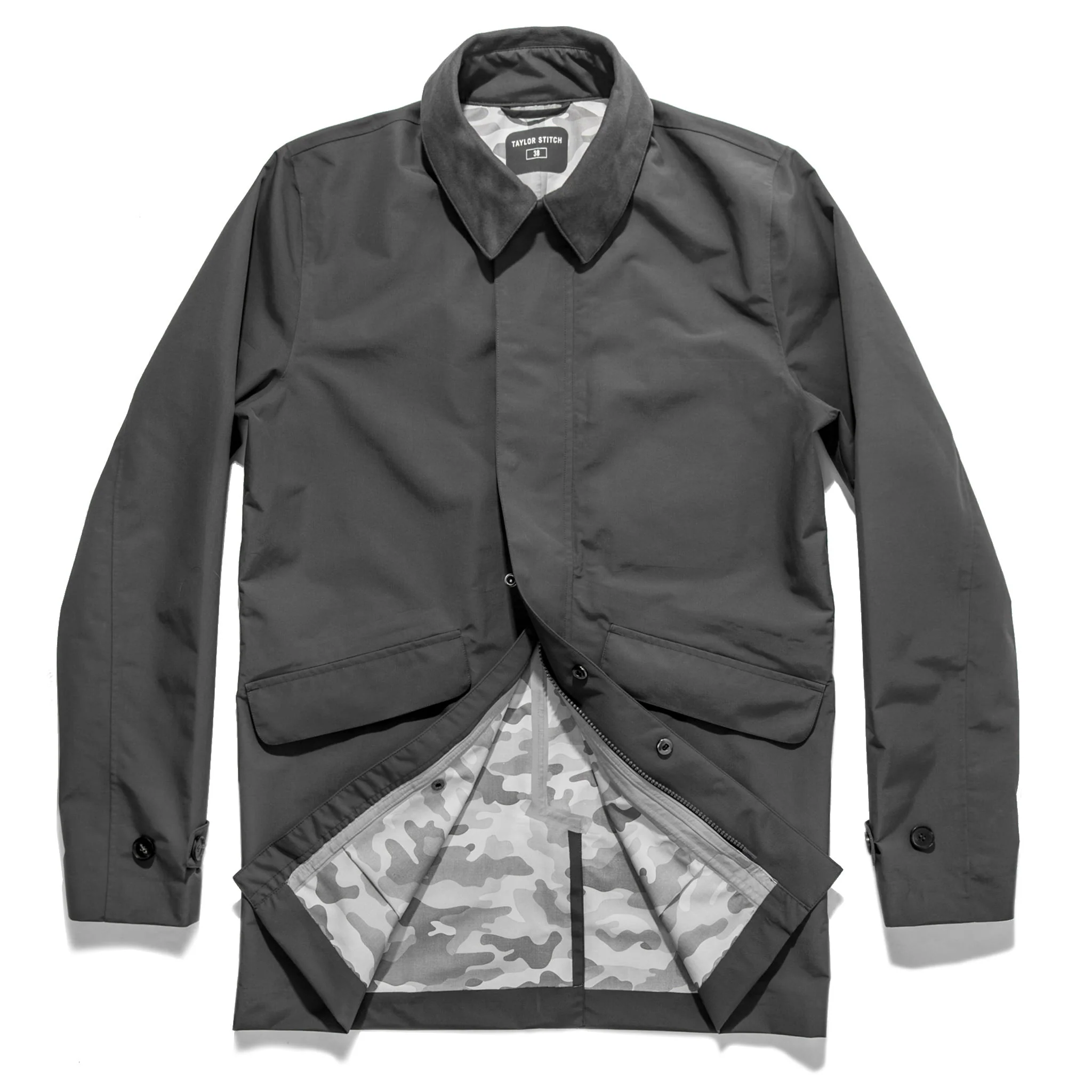 The Primrose Jacket in Charcoal - Image 19