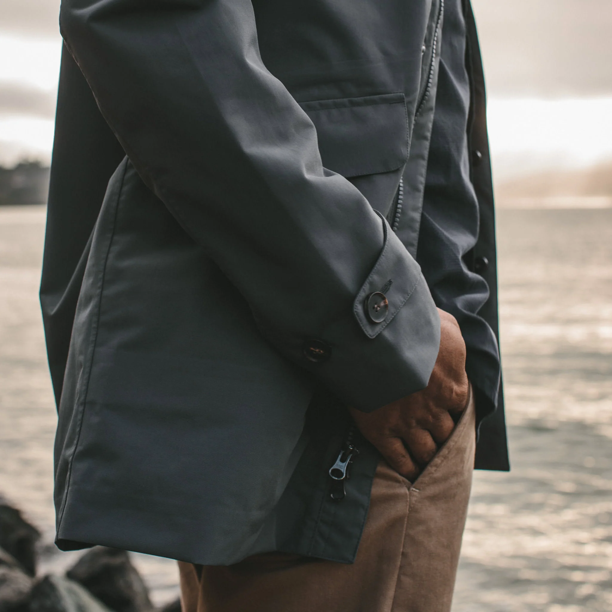 The Primrose Jacket in Charcoal - Image 6
