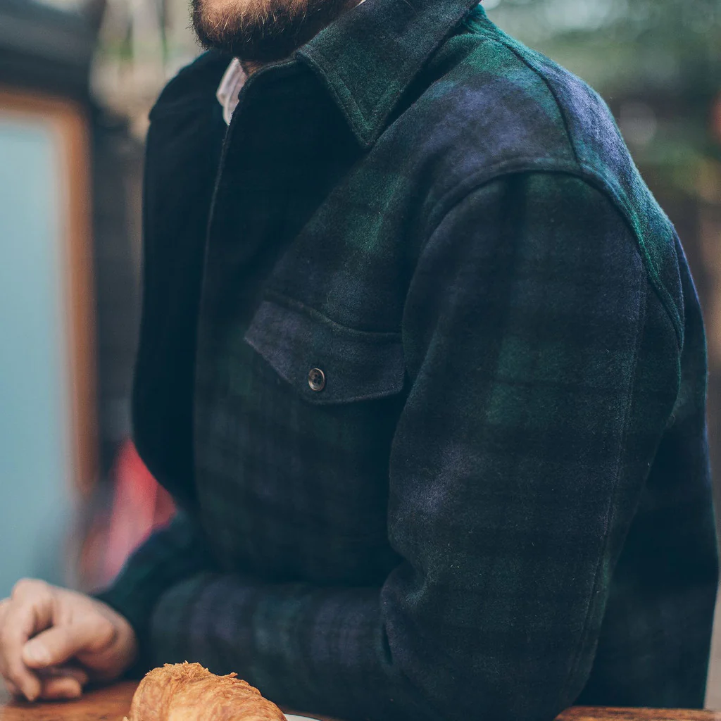 The Project Jacket in Blackwatch Pendleton Wool - Image 4