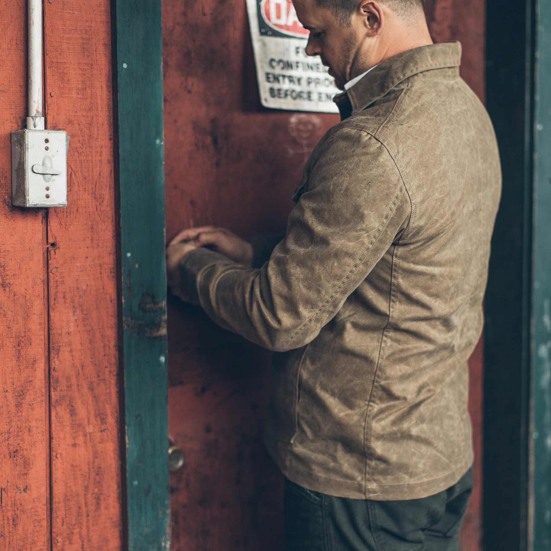 The Project Jacket in Field Tan - Image 5