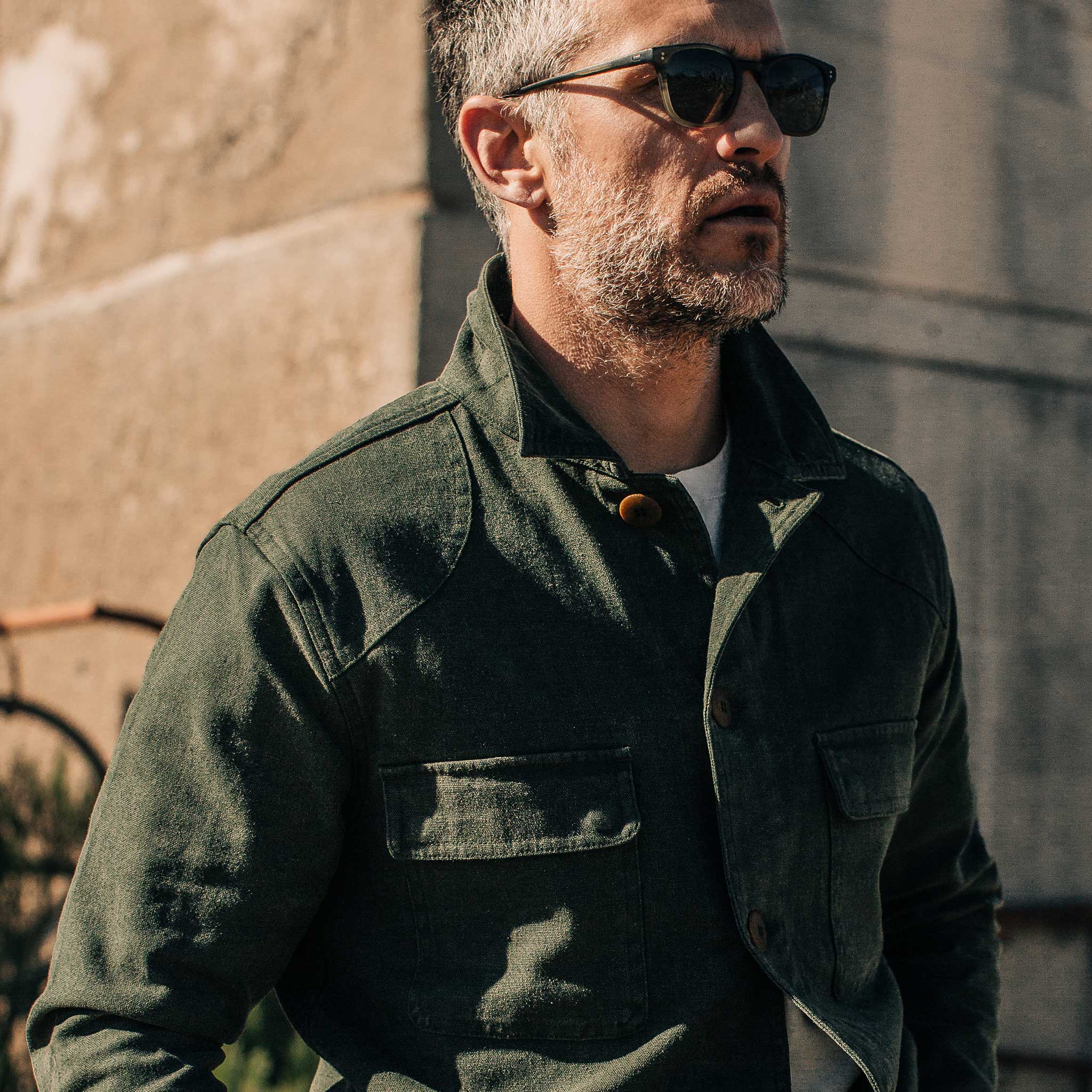The Project Jacket in Olive Boss Duck - Image 4