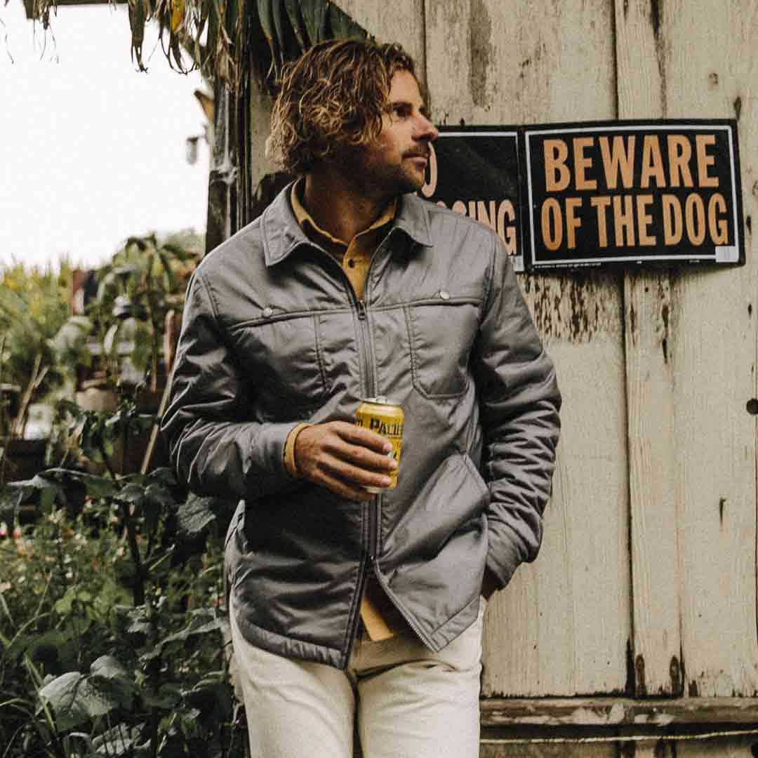 The Bushland Shirt Jacket in Ash Ripstop - Image 2