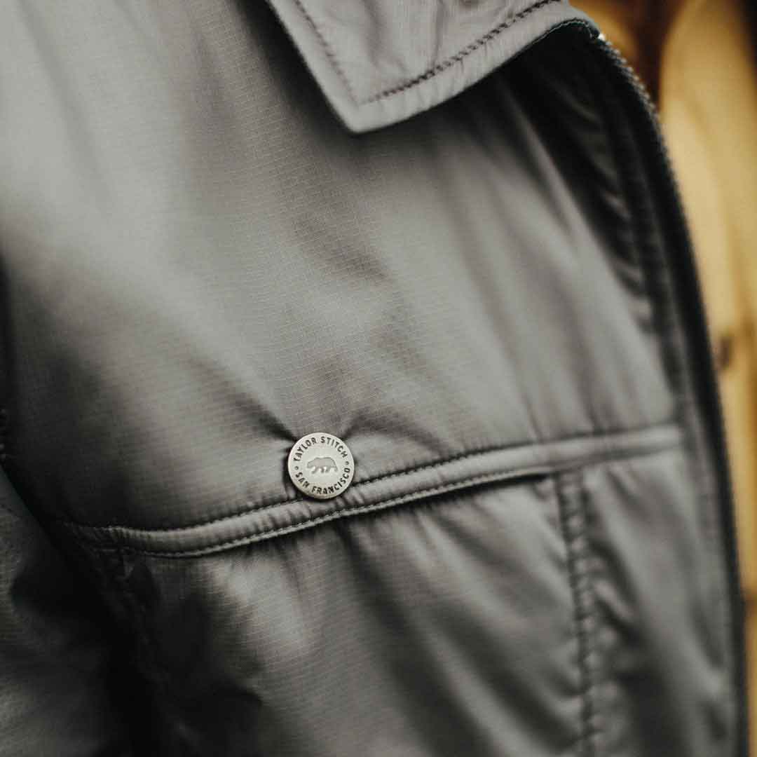 The Bushland Shirt Jacket in Ash Ripstop - Image 6