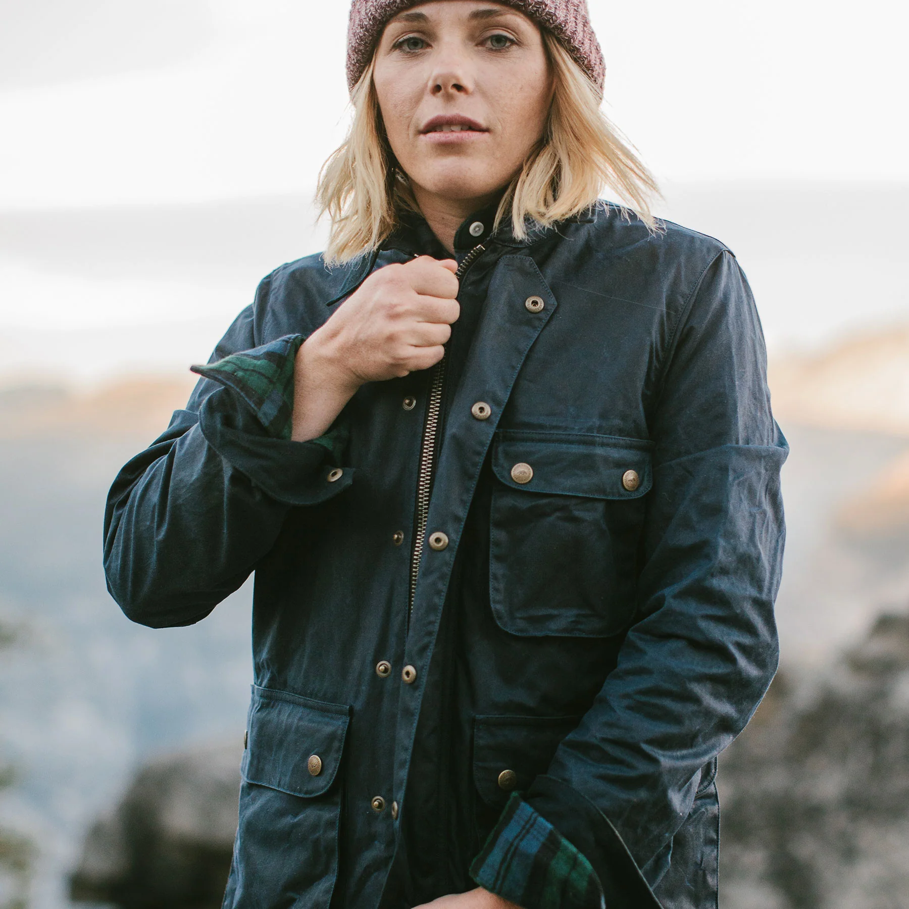 The Field Jacket in Navy - Image 4