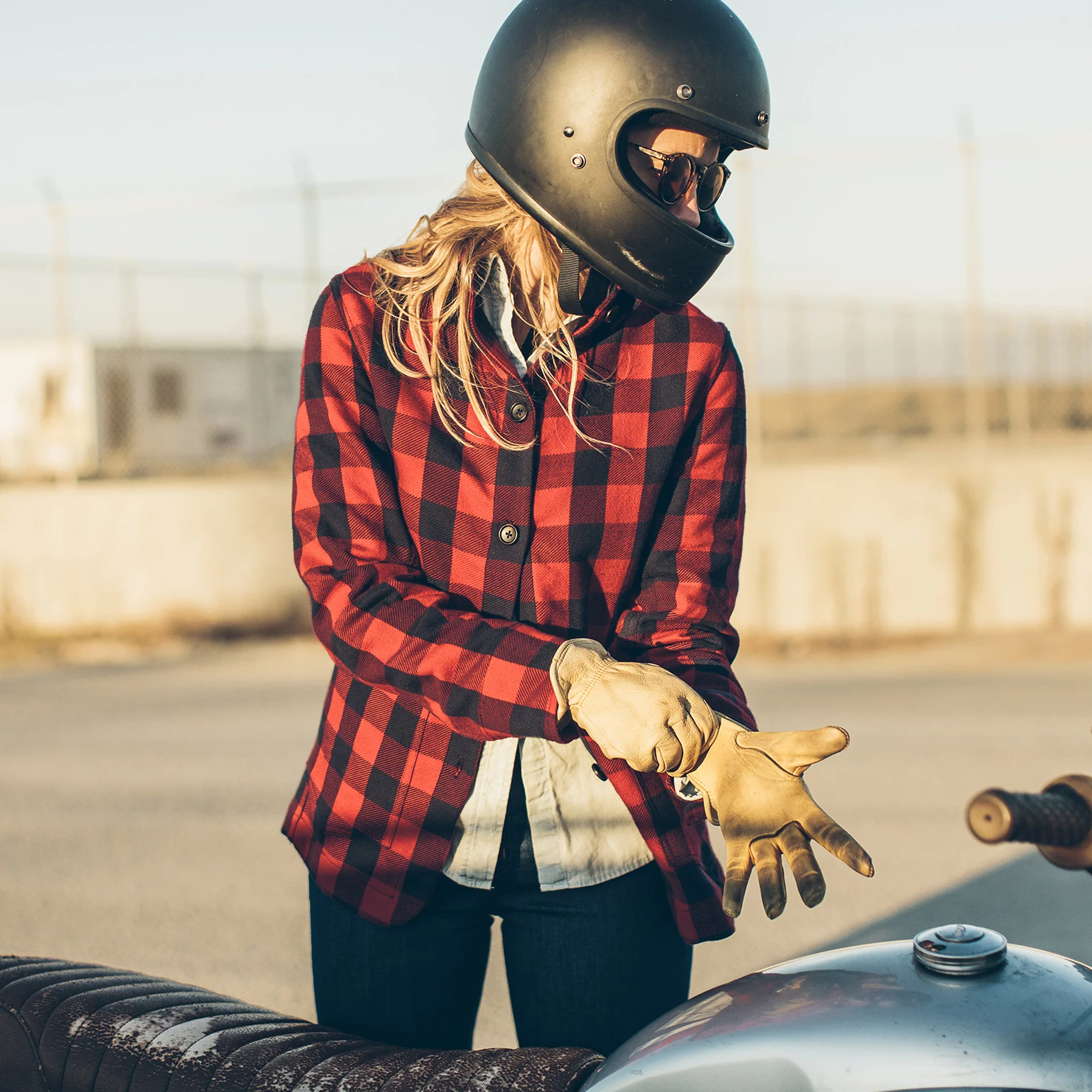 The Ryder Jacket in Red Buffalo Plaid - Image 5