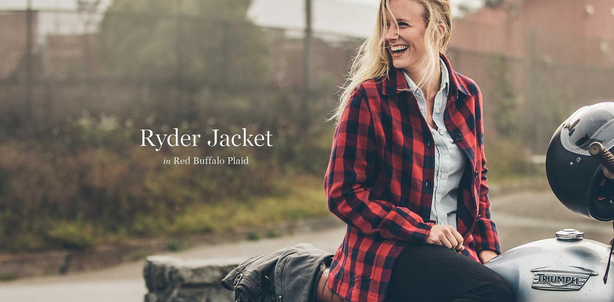 The Ryder Jacket in Red Buffalo Plaid - Image 8