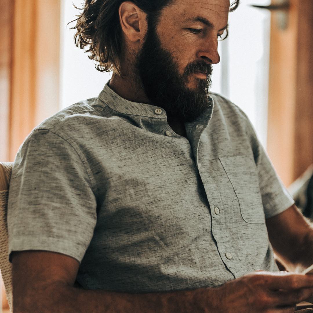 The Short Sleeve Bandit in Heather Grey - Image 4
