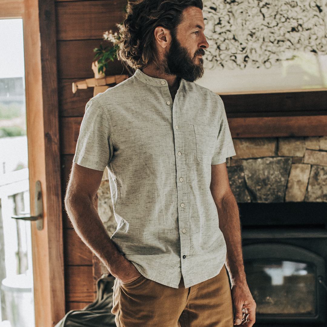 The Short Sleeve Bandit in Heather Grey - Image 5
