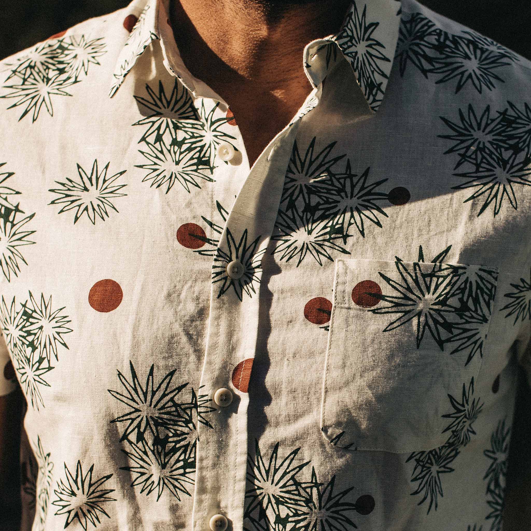 The Short Sleeve California in Palms - Image 3