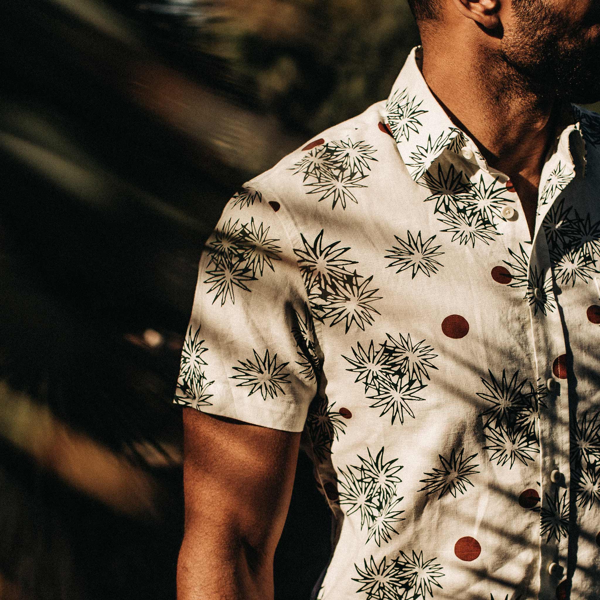 The Short Sleeve California in Palms - Image 4