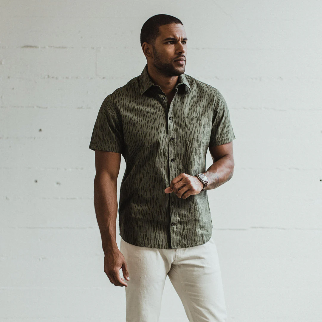 The Short Sleeve California in Rain Drop Camo - Image 2