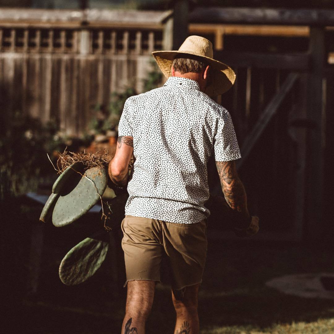 The Short Sleeve Jack in Brush Strokes - Image 4