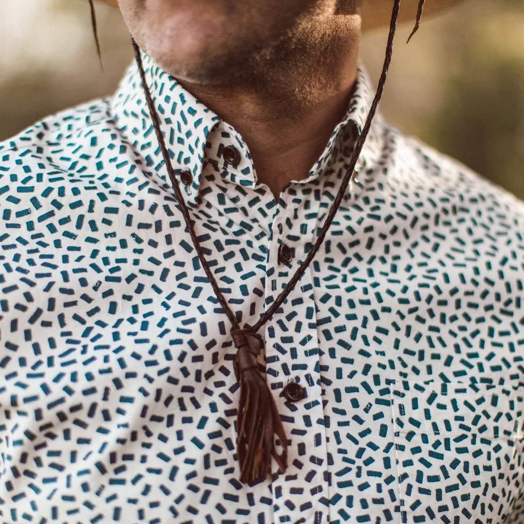 The Short Sleeve Jack in Brush Strokes - Image 5