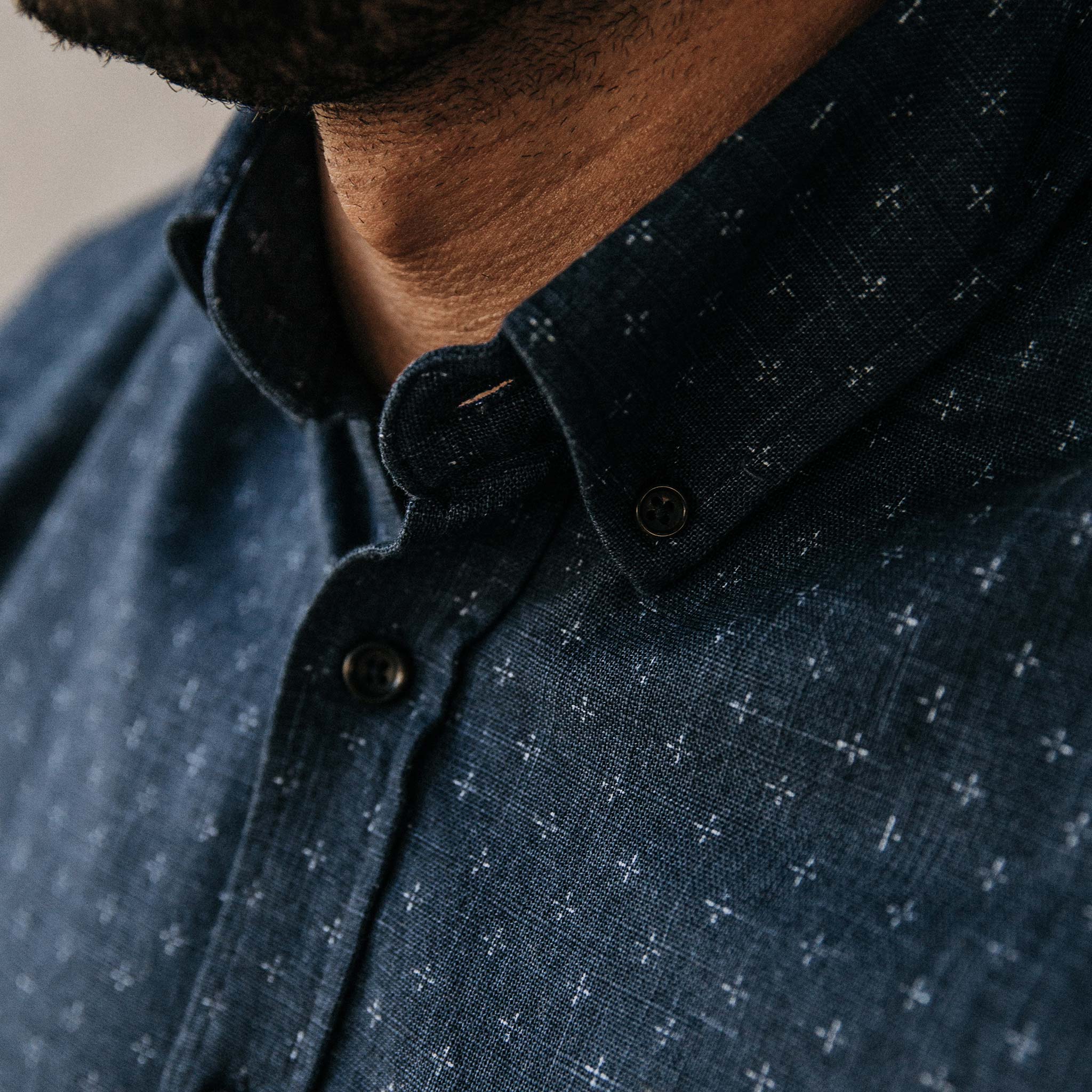 The Short Sleeve Jack in Indigo Star - Image 5