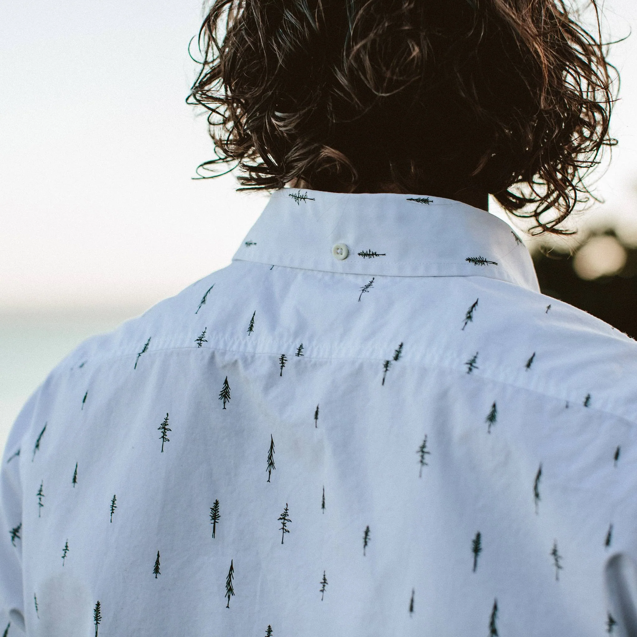 The Short Sleeve Jack in Tree Top Poplin - Image 3