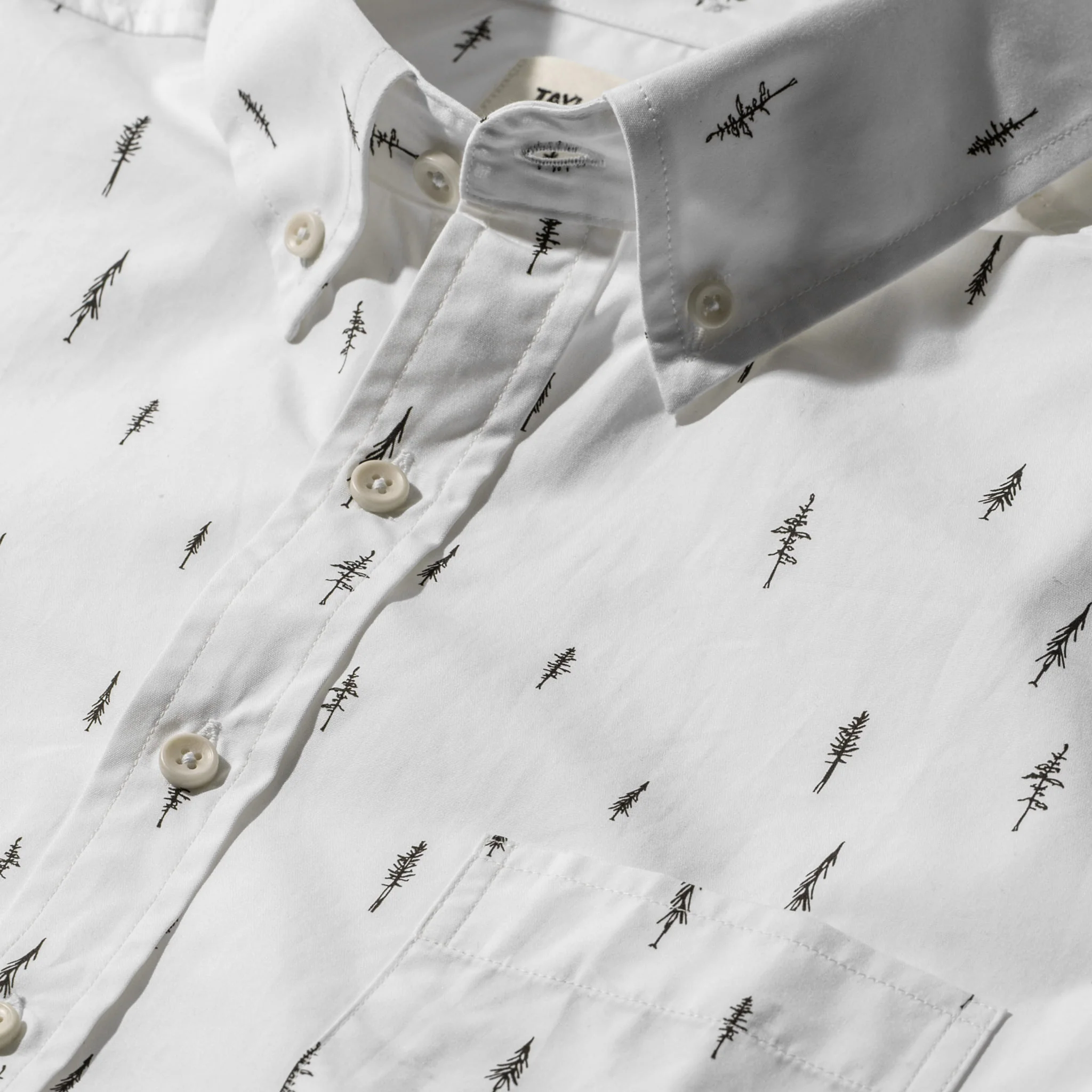 The Short Sleeve Jack in Tree Top Poplin - Image 8