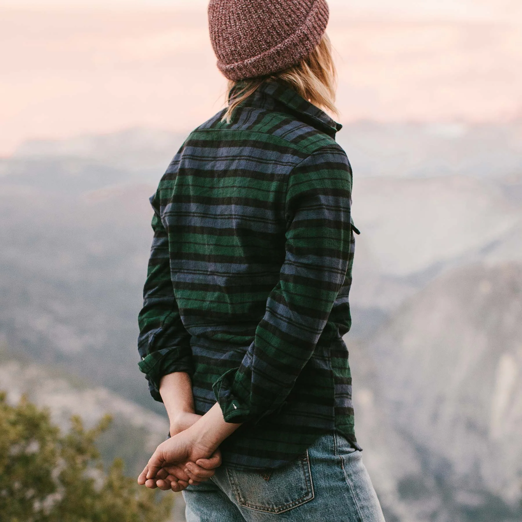 The Sierra Shirt in Blackwatch Plaid - Image 2