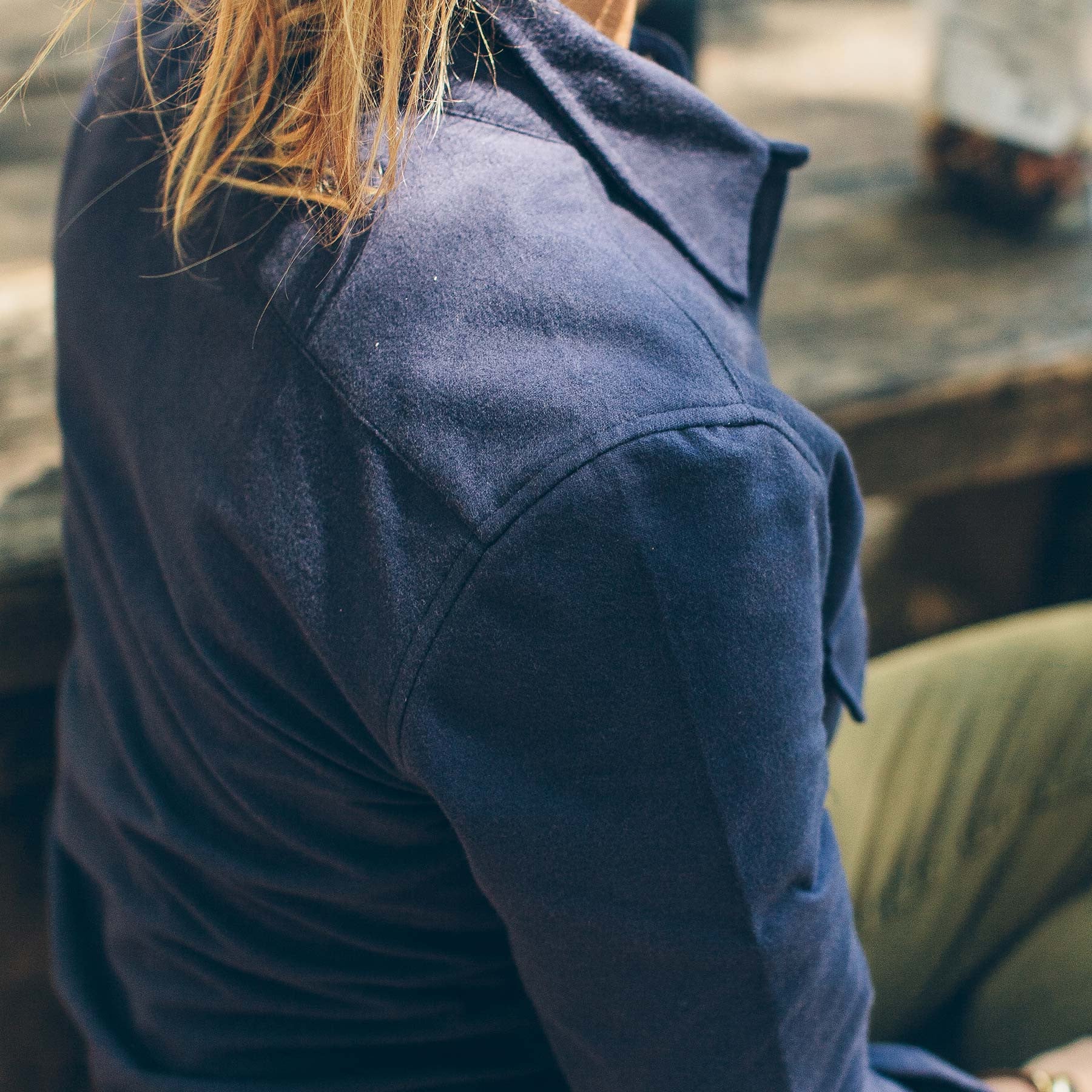 The Sierra Shirt in Navy - Image 3