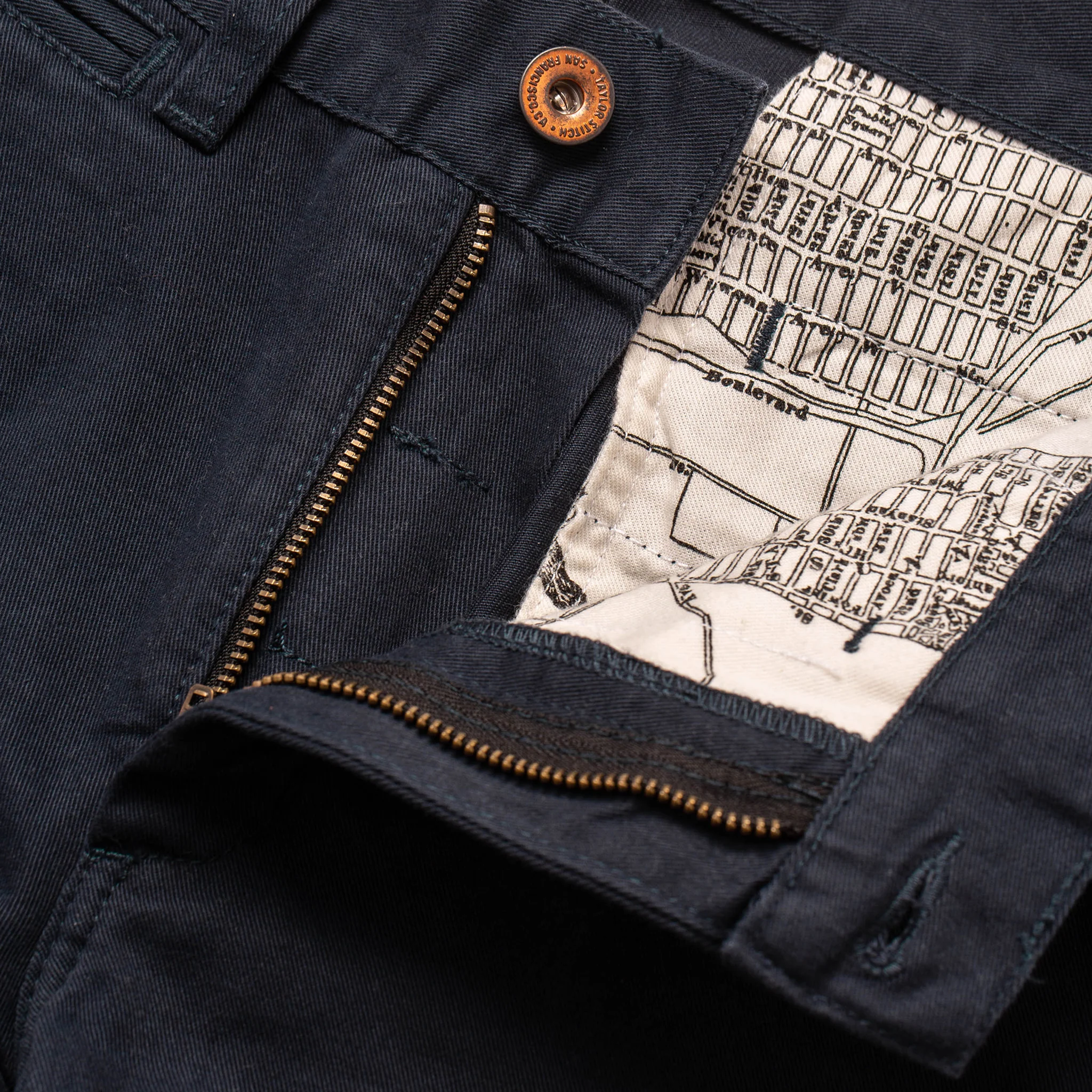The Slim Chino in Organic Navy - Image 6