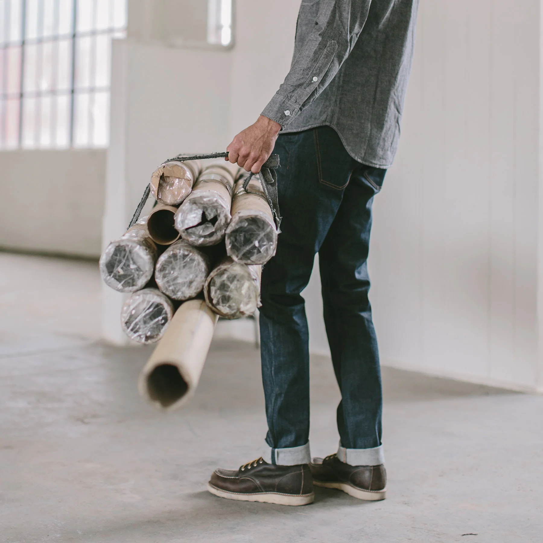 The Slim Jean in Cone Mills '68 Selvage - Image 2