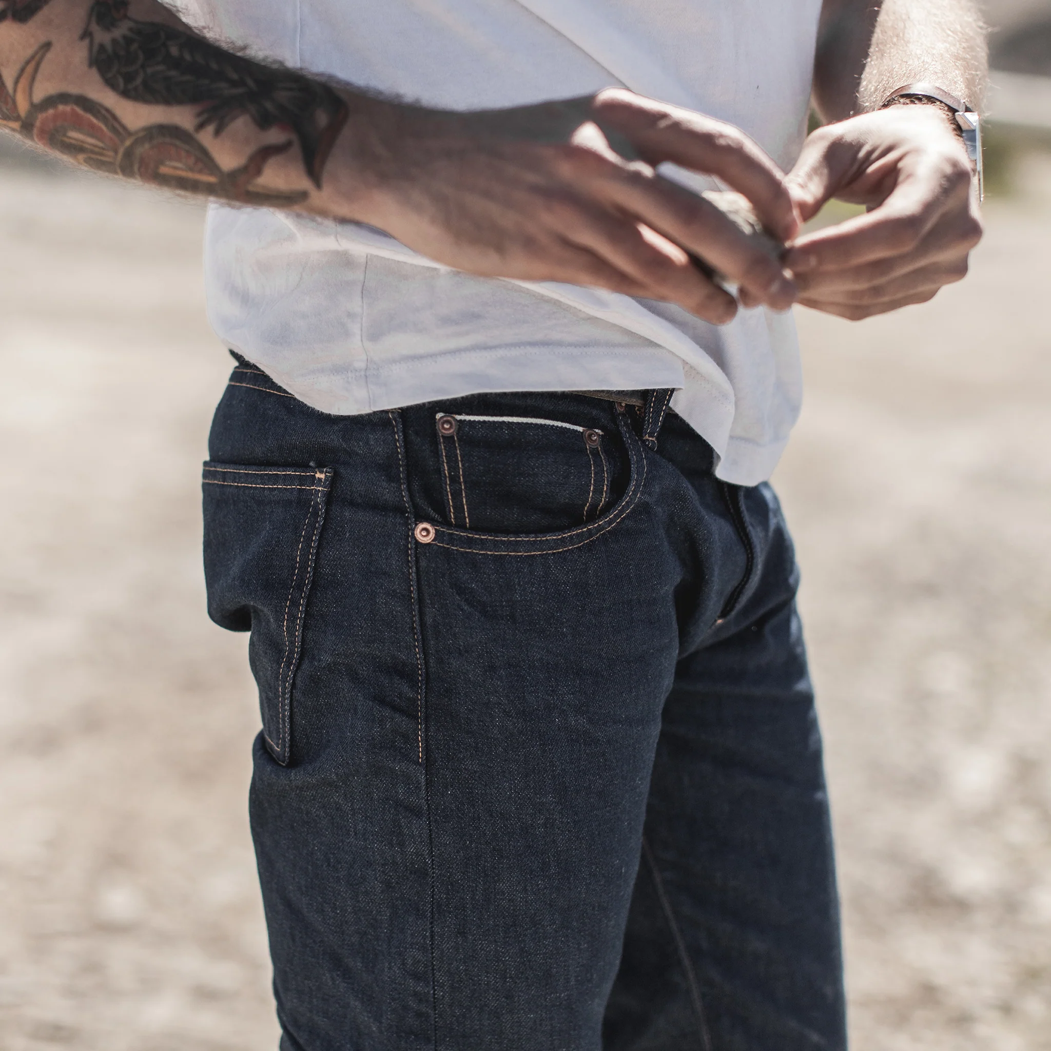 The Slim Jean in 110 Year Denim - Image 4