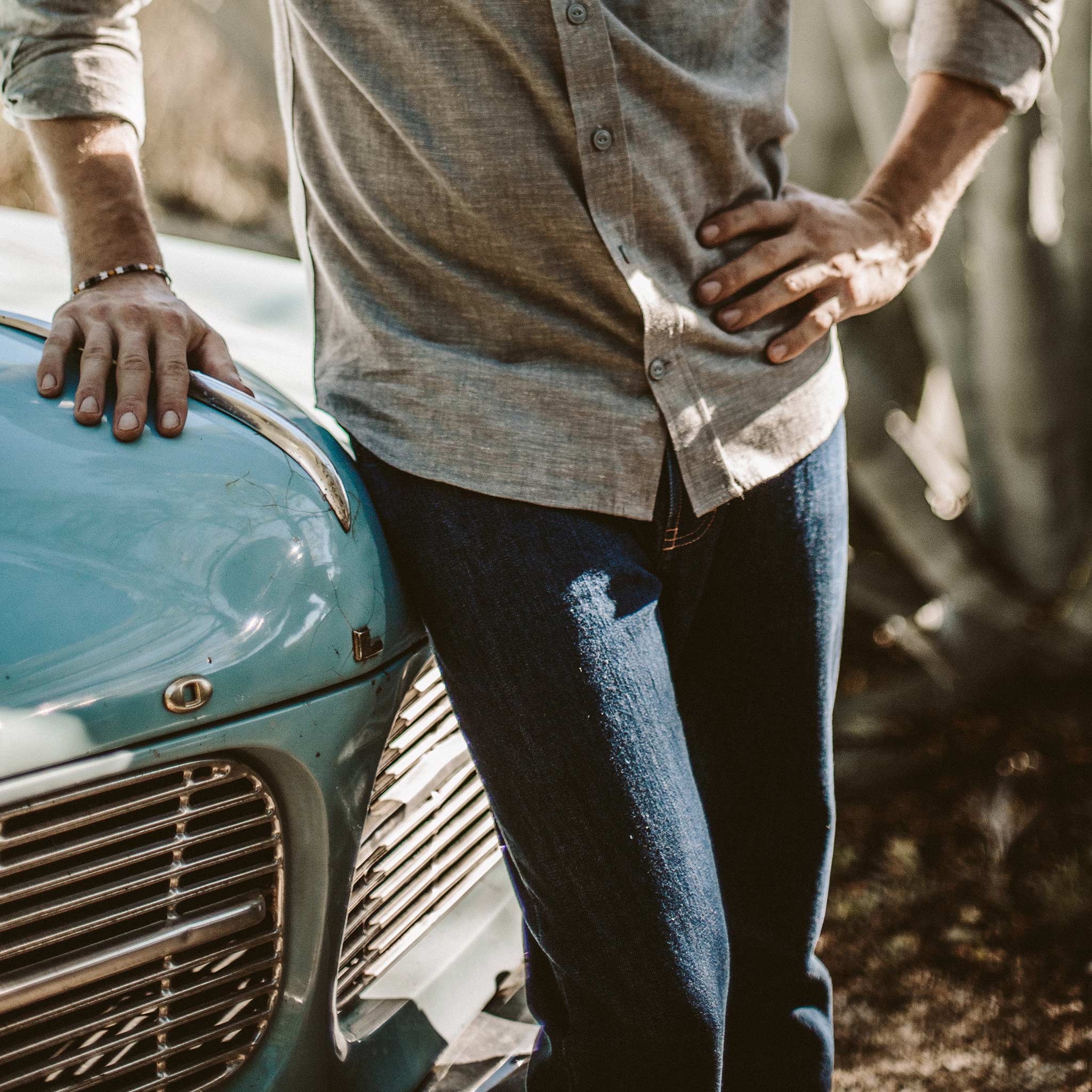 The Slim Jean in 3 Month Rinse Selvage - Image 3