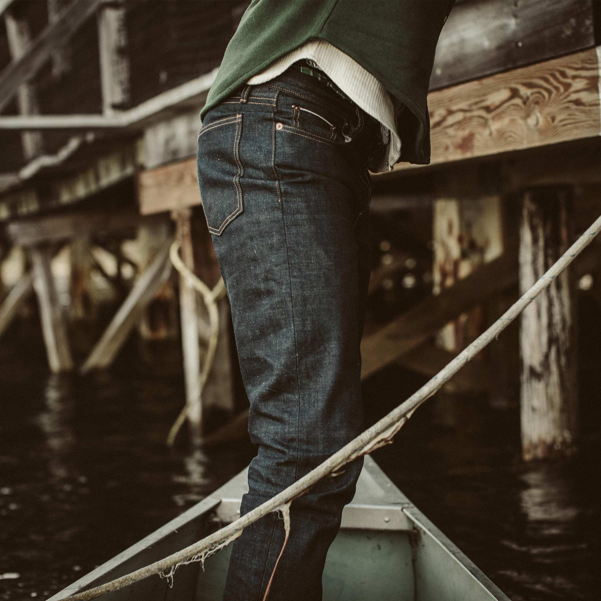 The Slim Jean in Cone Mills Era Selvage - Image 4