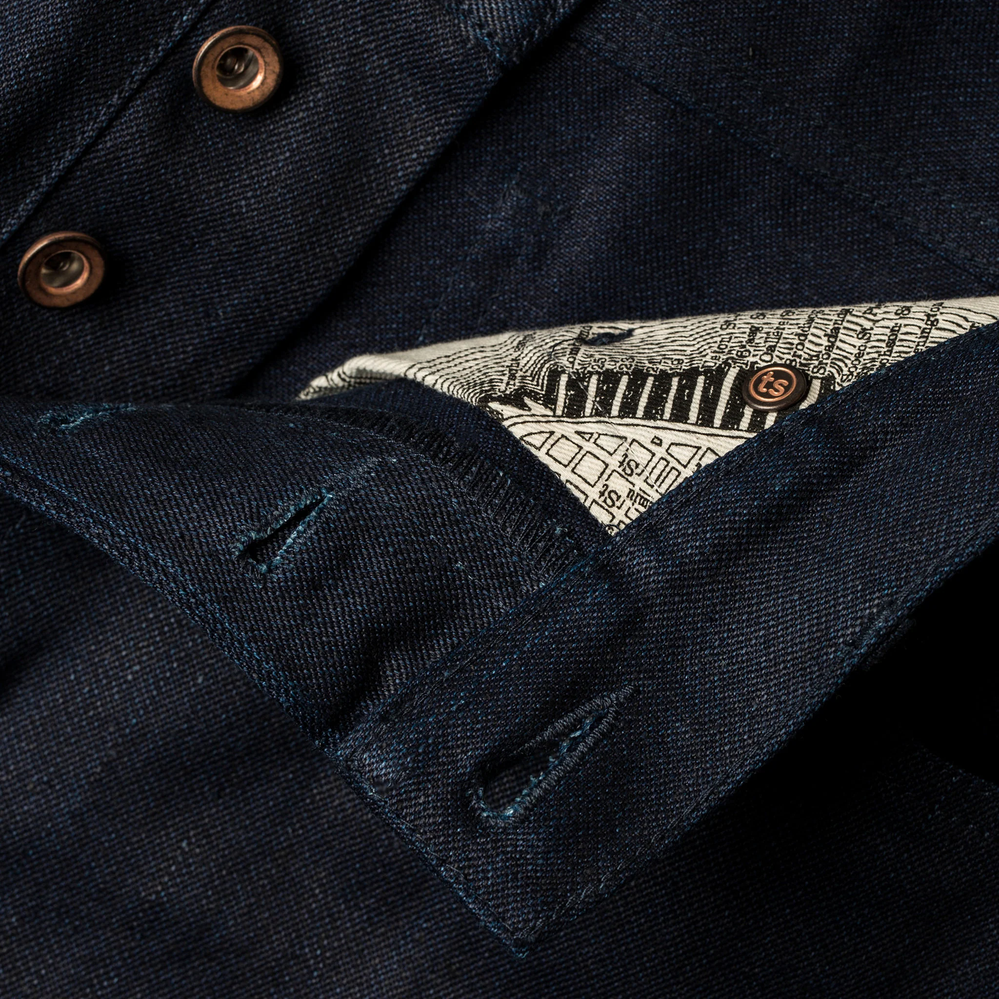 The Slim Jean in Double Indigo Standard - Image 10